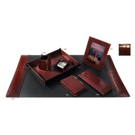 RAIKA Raika NI 194 BROWN 27 x 18 Desk Pad - Brown NI 194 BROWN